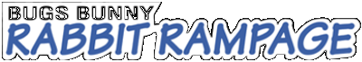 Bugs Bunny Rabbit Rampage logo for Super Nintendo